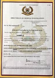 You realize that one of the requirement is to have a certificate of good conduct (sijil kelakuan baik). Certificate Of Good Conduct How To Apply Kenyans Co Ke