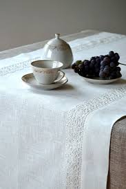 Table Runner Placemat For Two Tracery White Linen Lace Table Runners Placemats Table Runner Size