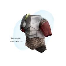 Windswept Wyvernplate Armor Halfplate Rare Requires Attunement This Half Plate Arm Half Plate Armor Dungeons And Dragons Homebrew D D Dungeons And Dragons