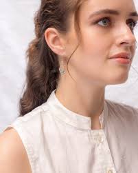 Opal Drop Earrings, Sterling Silver Blue Opal Delicate Drop Earrings, Blue  Fire Opal Earrings, Handmade Earrings, Sterling Silver Earrings