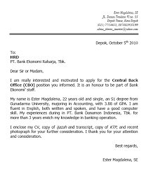 Contoh Surat Lamaran Pekerjaan Dalam Bahasa Inggris Dan Terjemahannya Surat Bahasa Bahasa Inggris