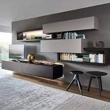 Sangiacomo Comp L5c27 Living Room Storage Unit Living Room Wall Units Living Room Tv Unit Designs