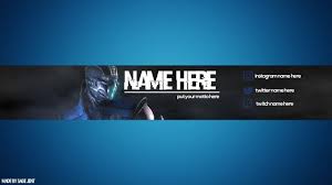 Make sure and check out all the other options available on the sites. Youtube Banner Template Gaming Novocom Top