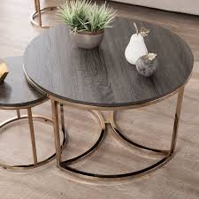 Product titleember interiors daisy faux marble and gold round coffee table, marble gold. Overstock Com Online Shopping Bedding Furniture Electronics Jewelry Clothing More Nesting Coffee Tables Coffee Table Round Nesting Coffee Tables