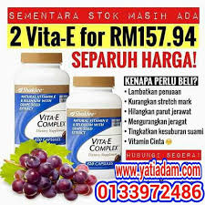 Vitamin e is a key nutrient that supports heart, brain, and prostate health and promotes lung, colon, and immune function. Khasiat Vitamin E Shaklee