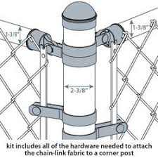 Maybe you would like to learn more about one of these? 2 3 8 Galvanized Chain Link Fence Corner Post Kit At Menards