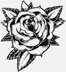 Falling red rose petals isolated on white background. Rose Tattoo Red Rose Rose Petals Falling Skull Tattoo Rose Border Dragon Tattoo 474174 Free Icon Library