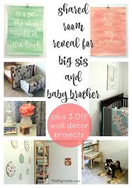 If you are looking for shared bedroom ideas for sisters you've come to the right place. Shared Room Reveal For A Big Sister And Baby Brother This Pilgrim Life