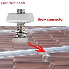 Again, leaving some room for error. Solar Panel Mounting Bracket System Accessories Aluminum Rail Splice Srews For Diy Solar Panel Installtion On Roof House Solar Power Parts Accessories Aliexpress