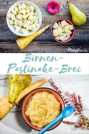 Ganz Ohne Fiese Flecken Susser Pastinaken Birnen Brei Rezept Pastinaken Essen Fur Kleinkinder Lecker