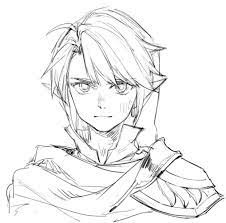 Drawing anime characters can seem overwhelming, especially when you're looking at your favorite anime that was. Legend Of Zelda Link Zelda Drawing Zelda Art Zelda Twilight Princess