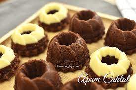 Apam Coklat Kukus Mudah Tanpa Mixer Buat Orang Lapo