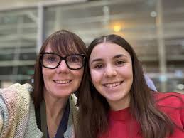 Mia Bowen and her partner Ross Hurley moved away after struggling to afford  rent