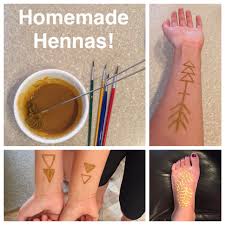 5 awesome temporary tattoo ideas | mr. Homemade Hennas Quick And Easy Recipe 1 4 Cup Corn Starch 1 4 Cup Water 2 Packets Orange Kool Aid 4 6 Drops Homemade Henna Henna Tattoo Recipe Diy Henna