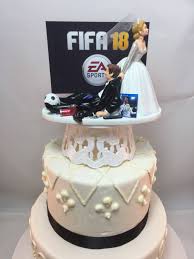 If you minus the retail price of the game and you get a pretty cheap ps4, cheaper than any new iphones out there. Funny Wedding Cake Topper Fifa 18 Gamer Gaming Junkie Soccer Etsy