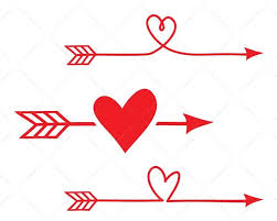 Heart Arrow Bundle 4 Svg Cut Files For Cricut Silhouette Scotties Designs