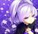 Anime Girl With Light Purple Hair And Blue Eyes