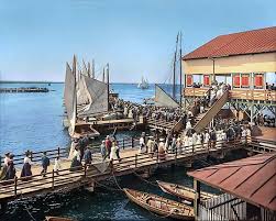 Pier At The Inlet Atlantic City N J Year 1904 By Sanna Dullaway Atlantic City City History