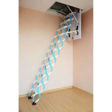 China Retractable Metal Telescopic Loft Ladder Folding Folding Attic Stairs China Telescopic Loft Ladder Loft Ladder Folding