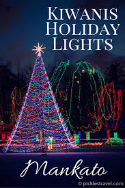 Mankato Kiwanis Holiday Lights Pickles Travel Blog Eco Friendly Living Minnesota Travel Holiday Lights Kids Travel Activities