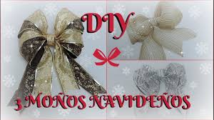 Diy 3 Monos Navidenos Como Hacer Un Mono Navideno De 3 Formas Como Hacer Monos Navidenos Lazo Navideno Monos De Navidad