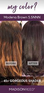 Modena Brown True Medium Brown Hair Color For Maximum Gray Coverage Medium Brown Hair Color At Home Hair Color Brown Hair Colors