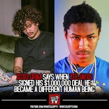 😴 @xoxogrim talks about managing popular Detroit rapper #TeeJayx6's  Soundcloud still to this day and how he feels TeeJay isn't the same person  after he got his record deal with Atlantic Records…