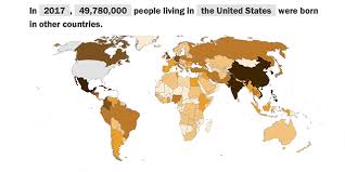 Sign up with us and let us start on your pr visa application. Global Migration Map Origins And Destinations 1990 2017 Pew Research Center