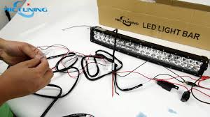 Wiring Harness Connect To The Light Bar Led Light Bar Installation Youtube