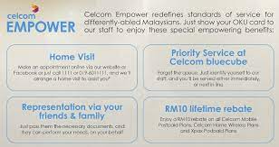 Tq have a nice day! Oku Can Now Request For Celcom Customer Service To Visit Their Home