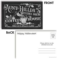 Use them in commercial designs under lifetime, perpetual & worldwide rights. Halloween Witch S Brew Coffee House Postcards Amanda Creation