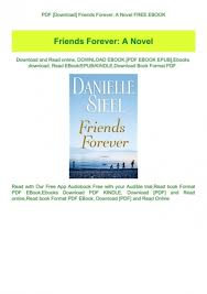 Pdf Download Friends Forever A Novel Free Ebook