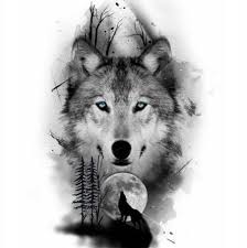 Black And White Wolf Tattoo Ideas Wolf Pack Legend In 2020 With Images Wolf Tattoos Men Wolf Tattoo Sleeve Wolf Tattoos