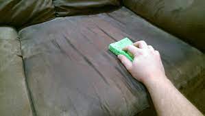 It works by spraying water and detergent solution while a soft brush gently scrubs to remove dirt and stains on the couch. How To Clean A Dirty Microfiber Couch Housemaidhero