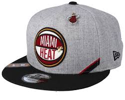Looking for a miami heat cap? Miami Heat 19 Nba 9fifty Draft Heather Grey Black Snapback New Era Cap Hatstore De