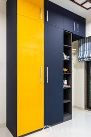 Purple and yellow is another color duo to consider for your bedroom like this modern bedroom. 6 Wardrobe Colours That Will Give Your Bedroom A New Look