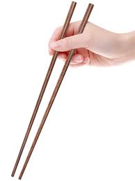 Amazon.com: GLAMFIELDS 12 Inches Long Wenge Wood Chopsticks for Hotpot  Reusable Chinese Style Chopsticks Kitchen Chop Sticks 2 Pairs : Home &  Kitchen