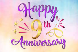 Happy 9th Anniversary Nine Year Pottery Copper Wedding Sign 348673 Crafters Design Bundles Anniversary Wishes For Husband Copper Wedding Wedding Anniversary Quotes