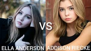 Mar 26, 2005 · how old is ella anderson? Ella Anderson Vs Addison Riecke Youtube
