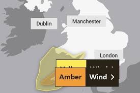 The met office said the newly named storm would bring unseasonably strong winds and heavy. Cipfh06qbq6umm