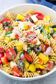 Pin here to save this recipe for later. Italian Pasta Salad Easy Healthy Recipe