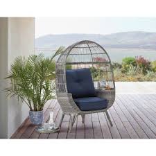 Member S Mark Stationary Egg Chair Grey In 2020 Egg Chair Grey Chair Chair
