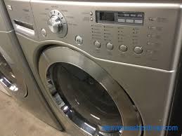 Unlock for unbiased ratings and reviews for products and services you use everyday. Large Images For Slick Silver Lg Washer Dryer Set Front Load Stackable Electric Sanitary Cycle Quality Refurbished 1 Year Warranty 4238