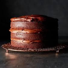 Double Chocolate Layer Cake Recipe Chocolate Layer Cake Cake Desserts