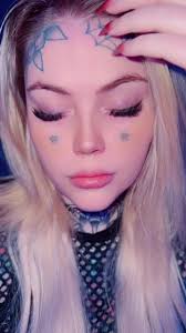 Eyeballs #facetattoos #altgirlsoftiktok