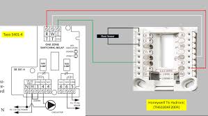 Read electrical wiring diagrams from negative to positive and redraw the routine as a straight collection. Wiring Taco Sr5401 4 To Honeywell T6 Hydronic Thermostat Th6100af2004 Album On Imgur