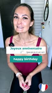 TODAY is MY BIRTHDAY! Learn HOW to say Happy Birthday in French! Do you  like this video? You can support my channel and my work via “buy me a  coffee” to help me create content. ☕️ Link is in my bio ☕️ ...