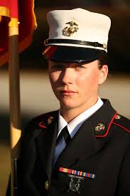 Pfc. Jana K. Randleman, honor graduate for Platoon