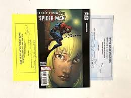 SIGNED Ultimate Spider-Man #65 "DETENTION" (2004 Marvel Comics)