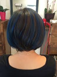 Blue Hair Highlights Blue Hair Highlights Hair Highlights Hair Streaks